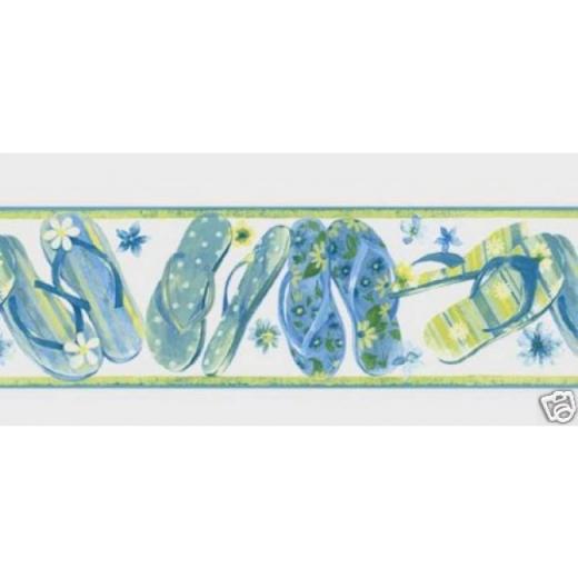 Free download Blue White Red Green Abstract Wallpaper Border