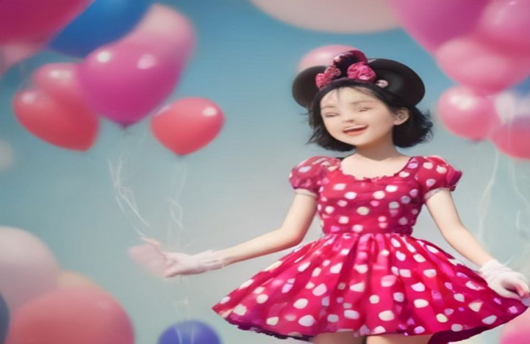 Minnie Mouse AI Wallpaper HD