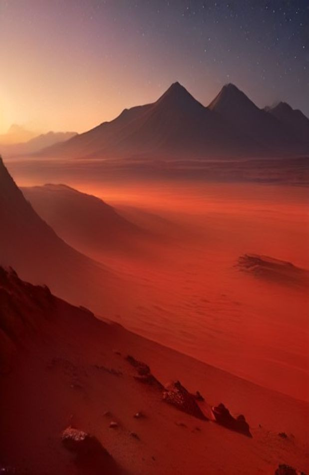 Mars Surface AI Wallpaper