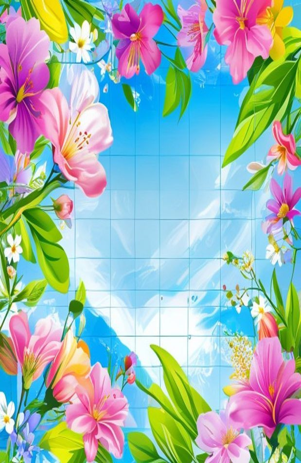 April Calendar AI Wallpaper