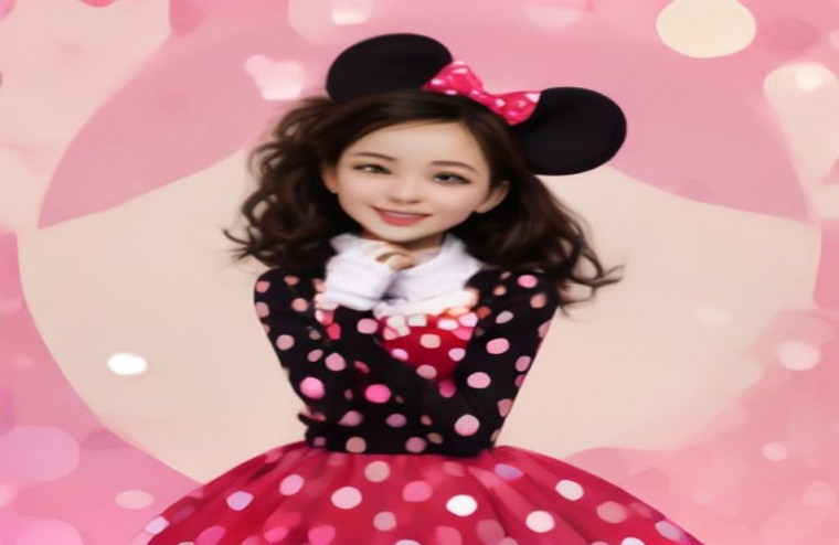 Minnie Mouse AI Wallpaper HD