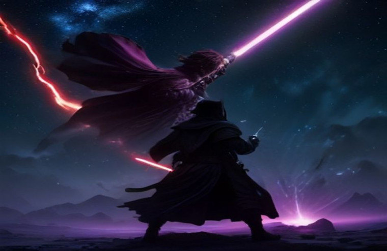 Epic Star Wars AI Wallpaper