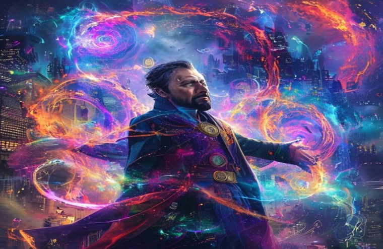 Doctor Strange Multiverse Of Madness AI Wallpaper