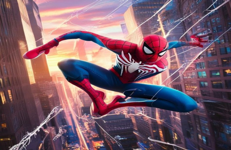 Spider Man AI Wallpaper