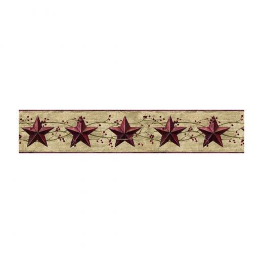Free download Berry Barn Star Wall paper Border Wallpaper Border