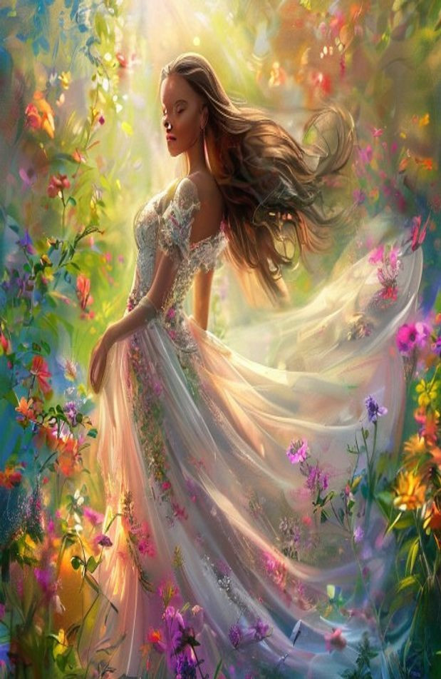 Beautiful Woman AI Wallpaper