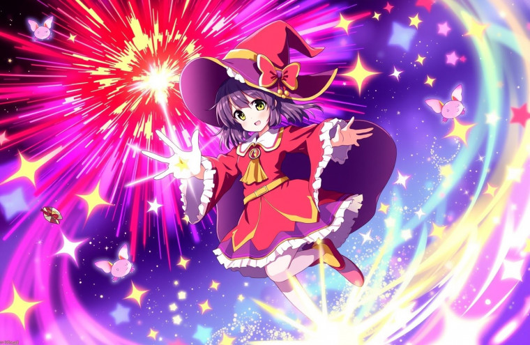 Megumin AI Wallpaper