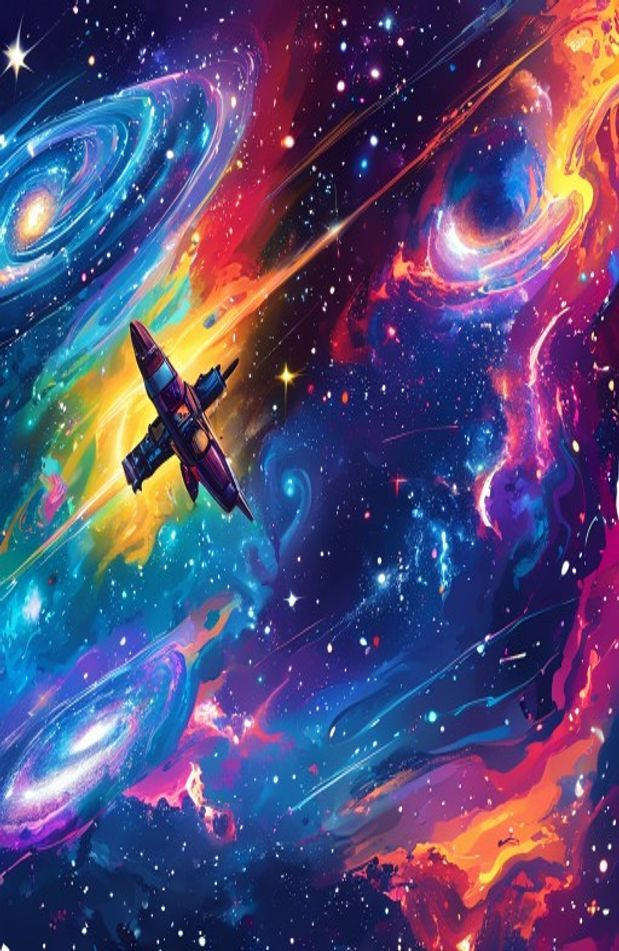 Star Wars Space AI Background Powerpoint