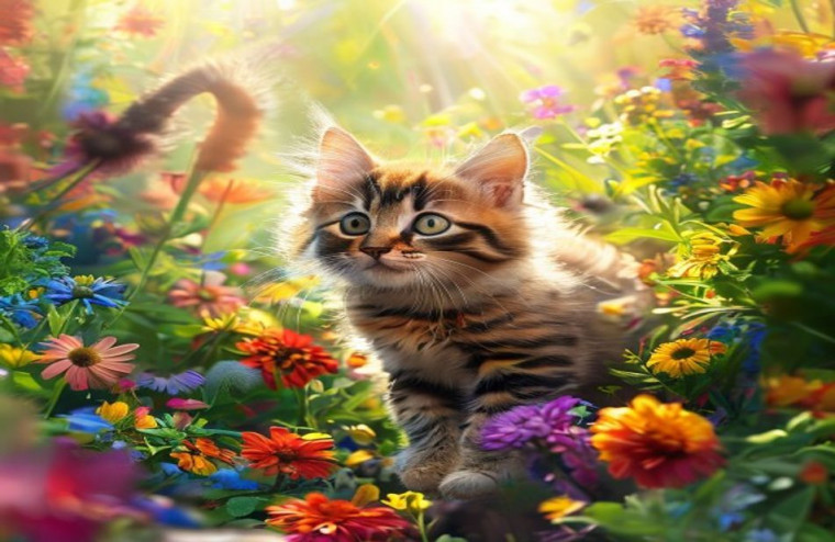 Cat AI Wallpaper HD