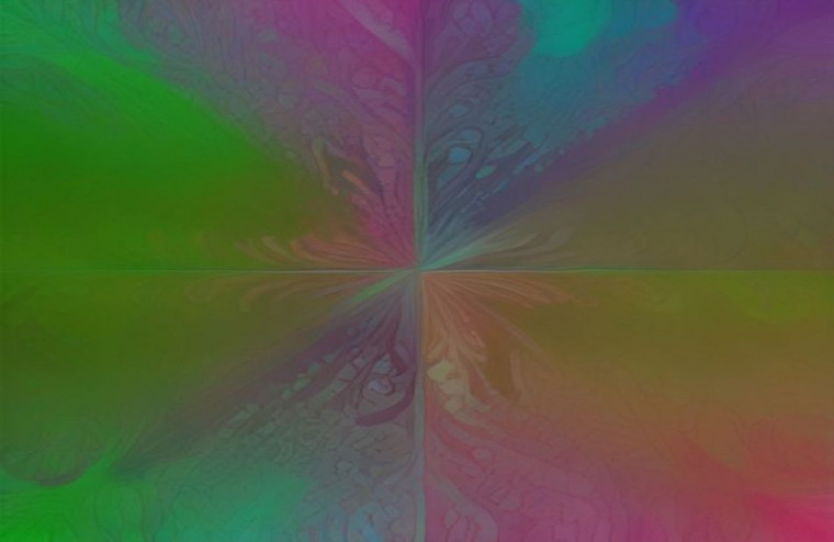 Psychedelic Weed AI Wallpaper