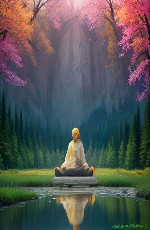 Sikh Guru AI Wallpaper