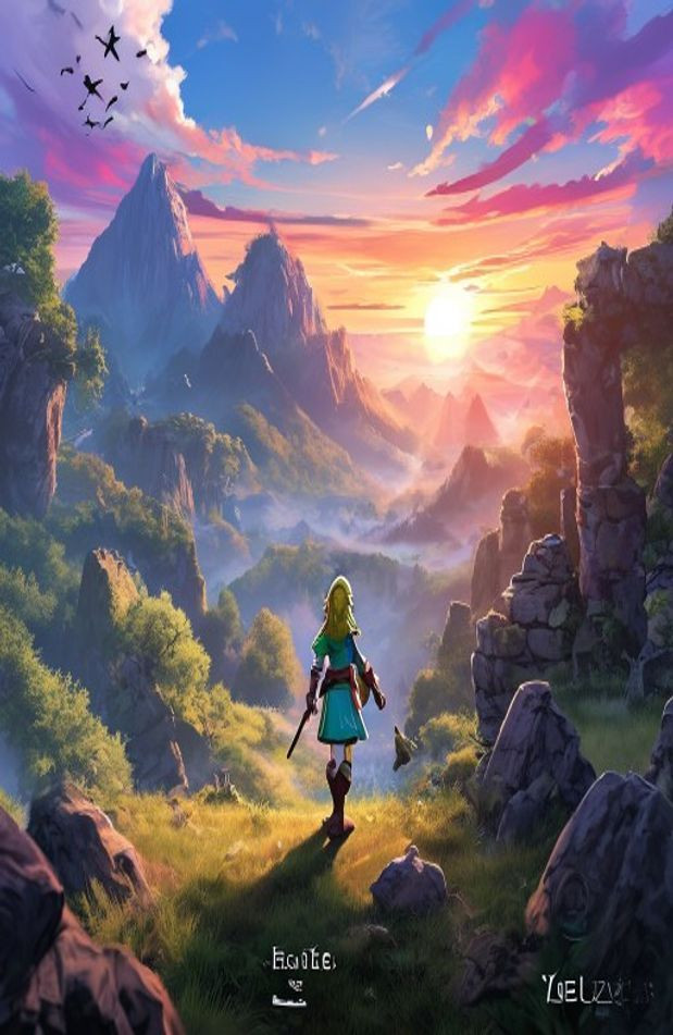 The Legend Of Zelda Breath Wild HD AI Wallpaper