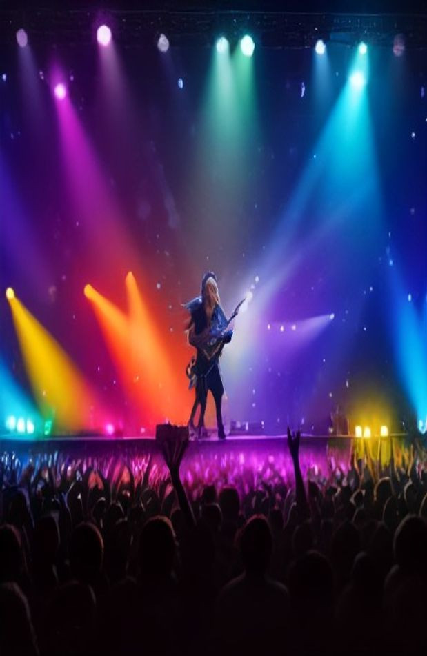 Rock Concert AI Wallpaper