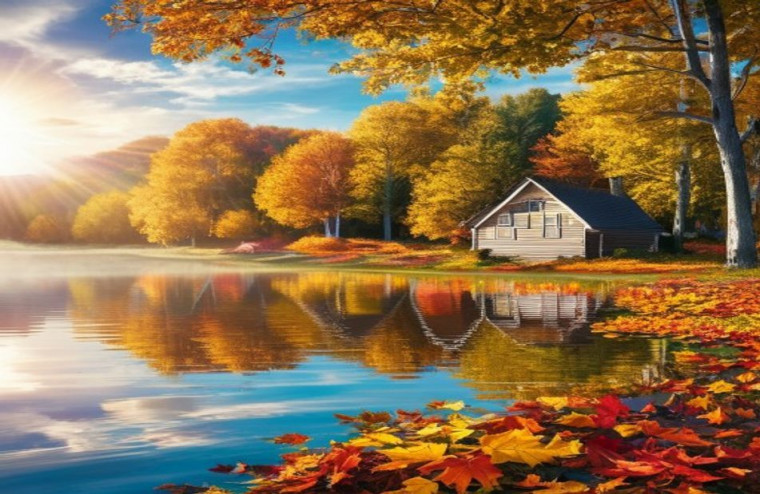 Autumn AI Wallpaper
