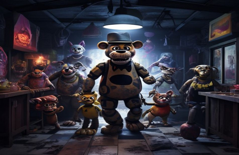 Fnaf Moving AI Wallpaper