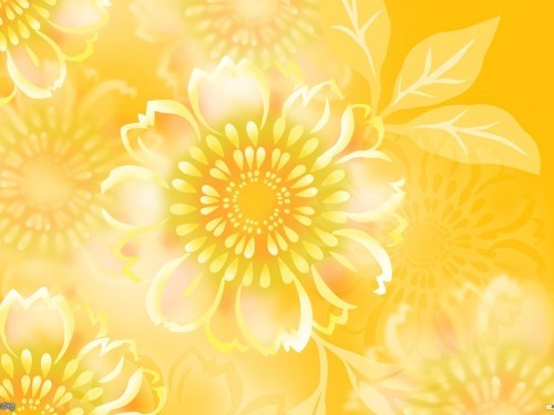 Free download Yellow Floral Background 1920 1200 in Wallpapers