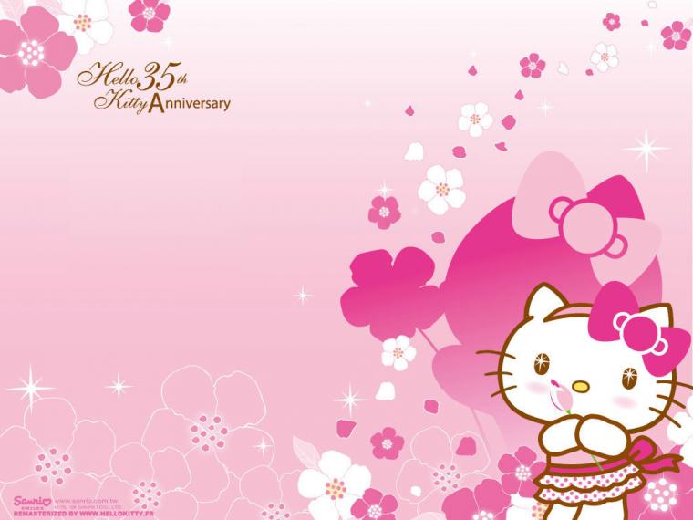 Free download Hello Kitty HD Wallpapers [1366x768] for your Desktop