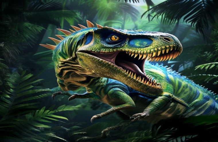 Jurassic World Velociraptor AI Wallpaper