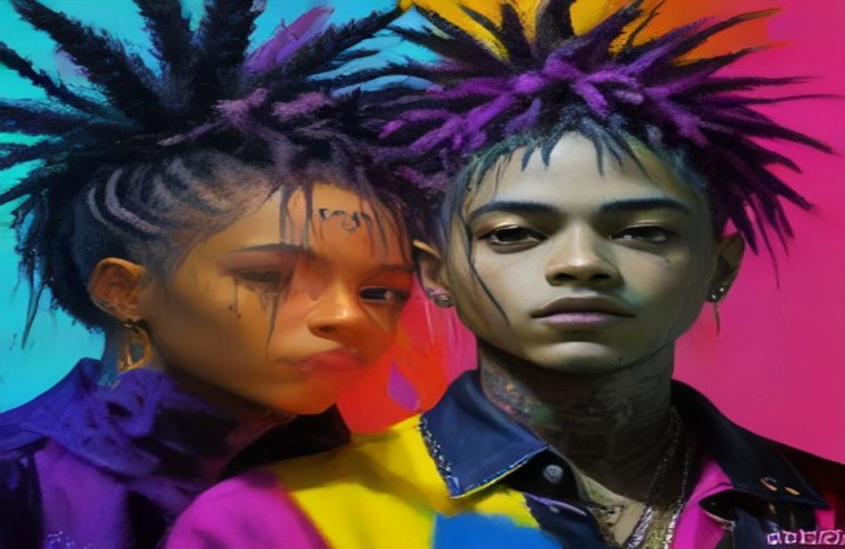 Xxxtentacion And Juice Wrld AI Wallpaper