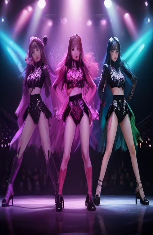 Blackpink AI Wallpaper