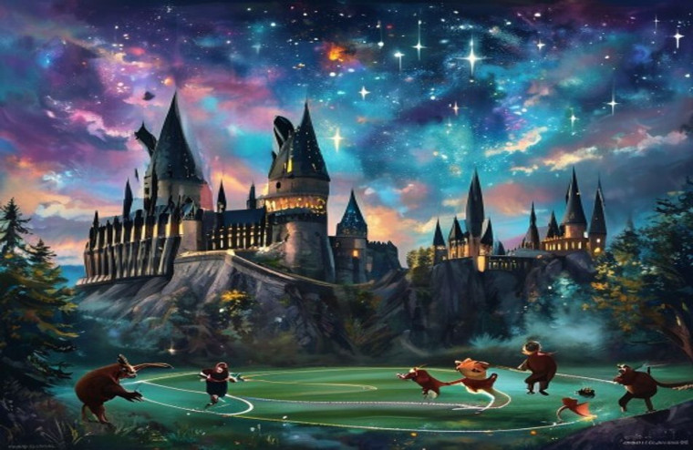 Harry Potter AI Wallpaper