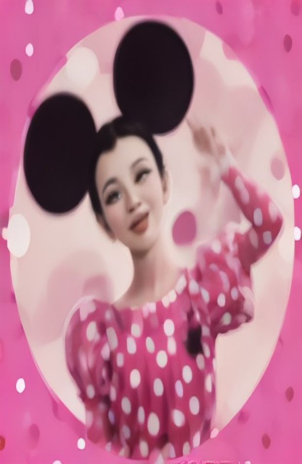 Minnie Mouse AI Wallpaper HD