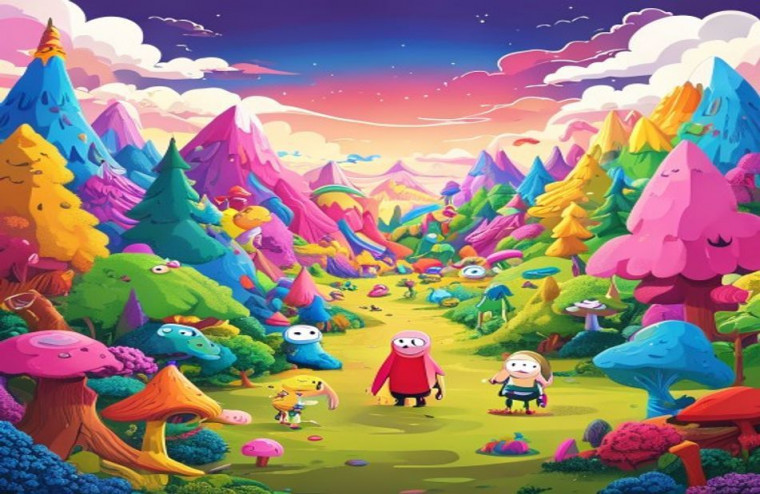 Adventure Time Live AI Wallpaper