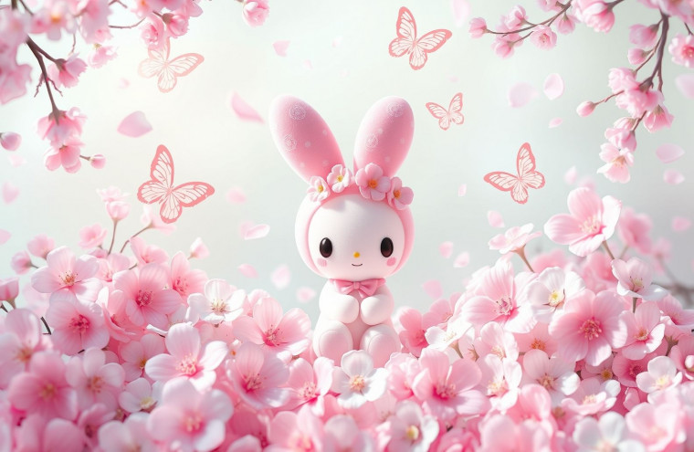 My Melody AI Wallpaper