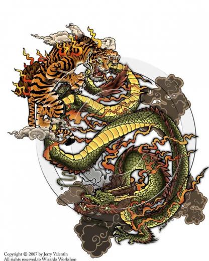 Free download dragon vs tiger wallpaper image search results [600x550