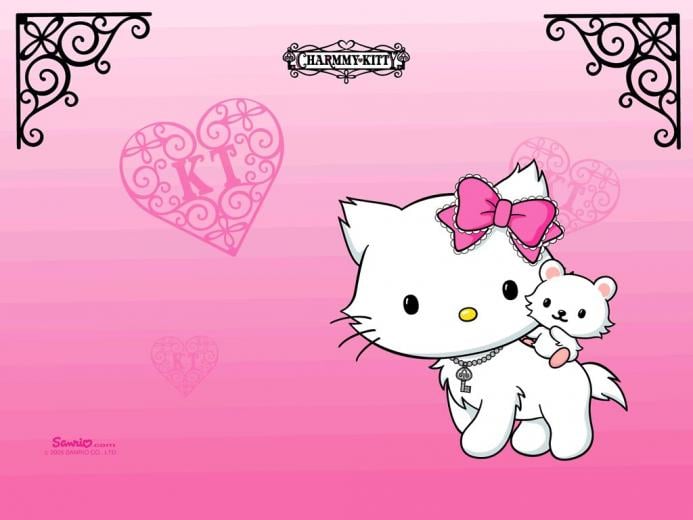 Free download Hello Kitty HD Wallpapers [1366x768] for your Desktop