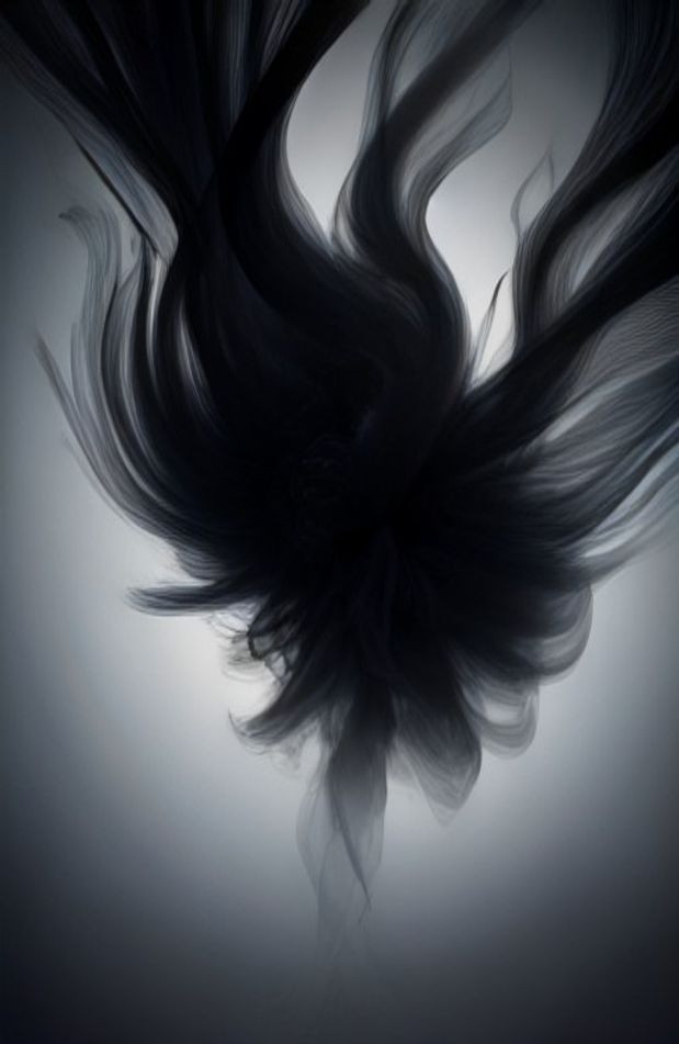 Black Smoke AI Wallpaper