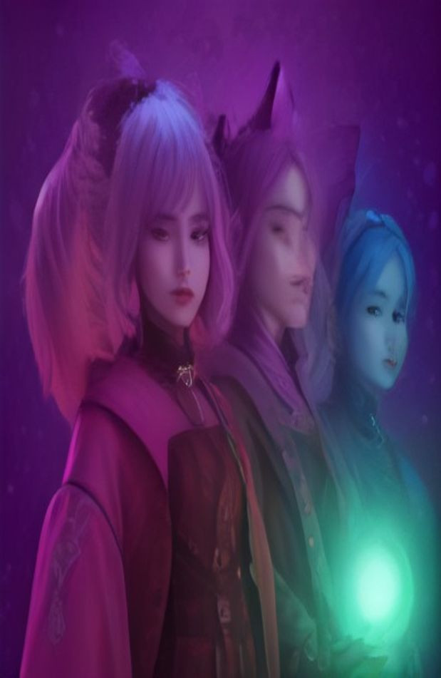 Mal Descendants AI Wallpaper