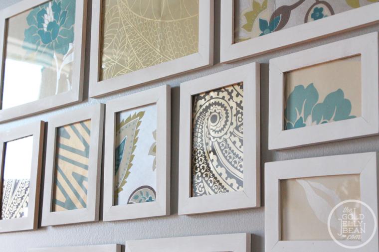 Free download How to Framed Wall Panels Using Wallpaper [494x600] for