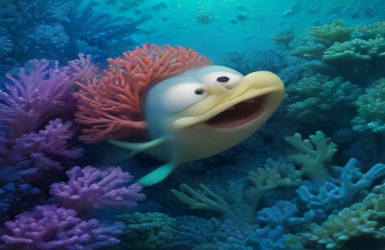 Surprised Patrick AI Wallpaper