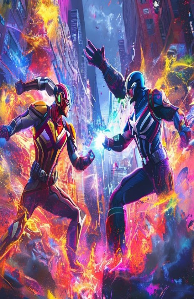 Avengers HD AI Wallpaper 1080p