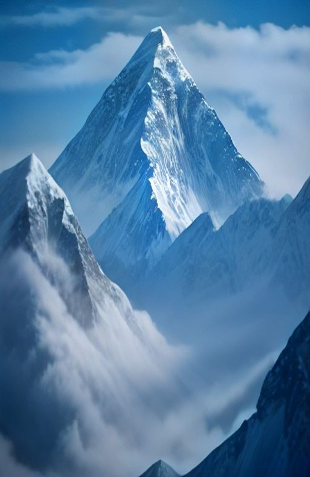 Mount Everest HD AI Wallpaper