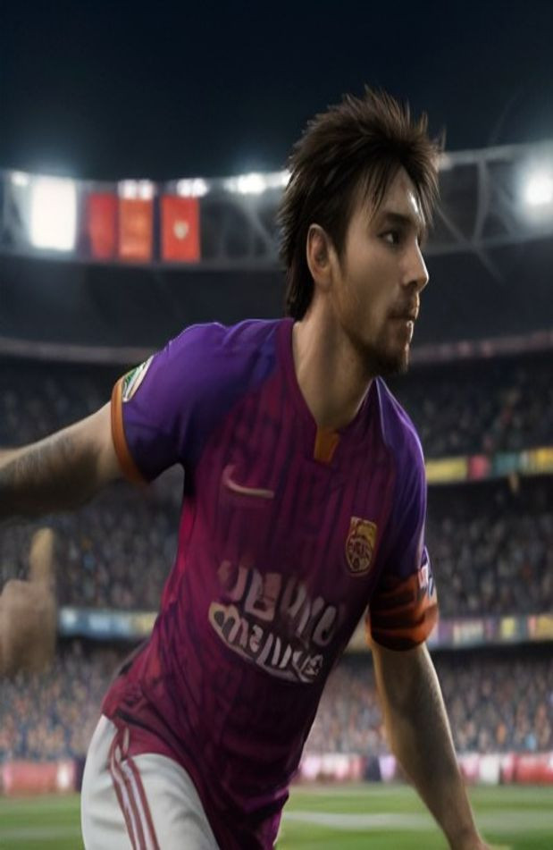 Football AI Wallpaper Lionel Messi