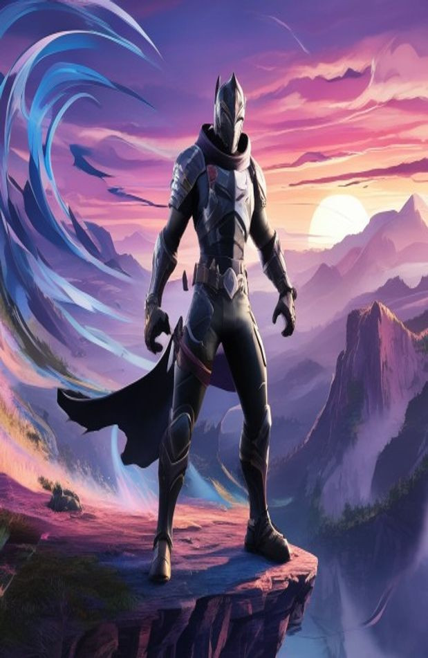 Fortnite Black Knight AI Wallpaper