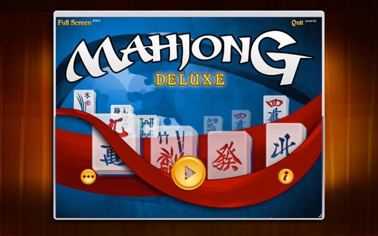 download the new for ios Mahjong Deluxe Free