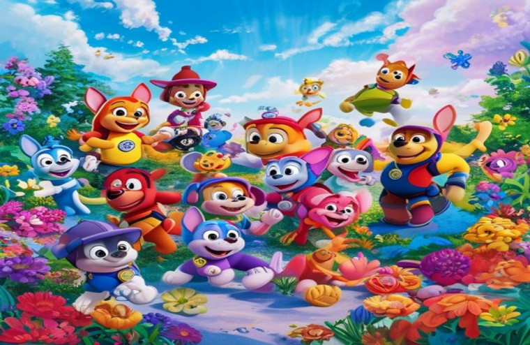 Nick Jr AI Wallpaper