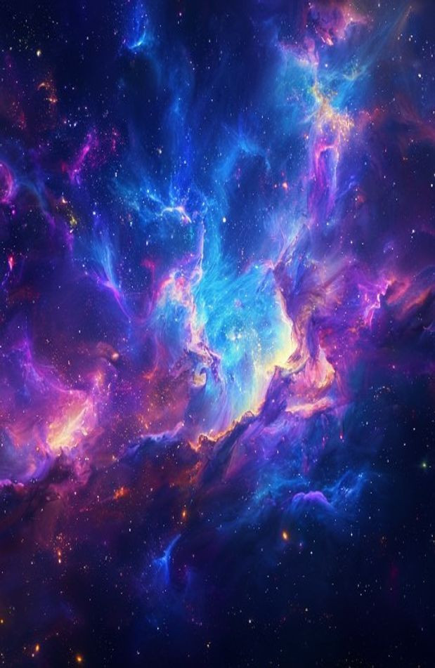 5k Space AI Wallpaper