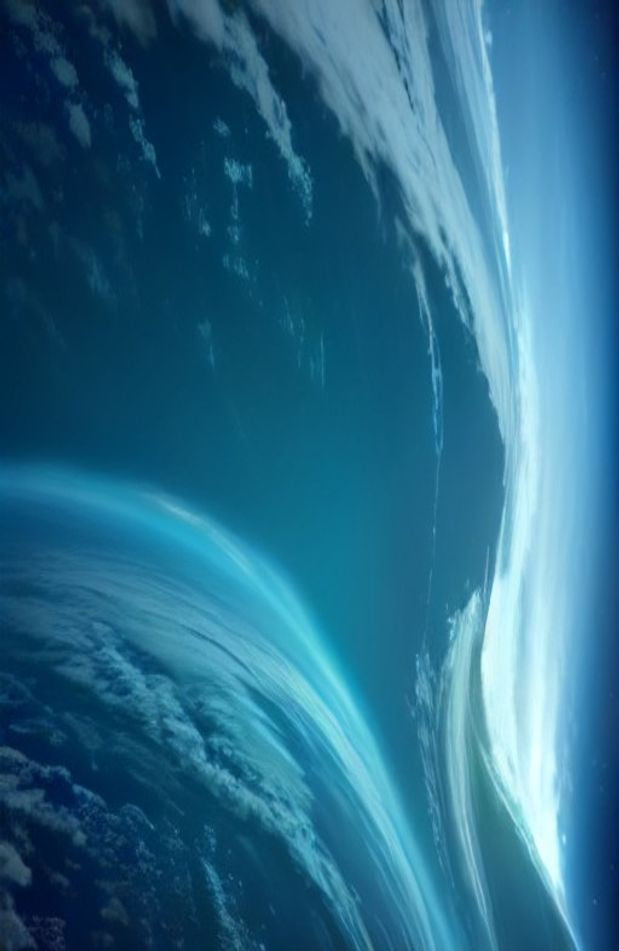 Earth From Space HD AI Wallpaper