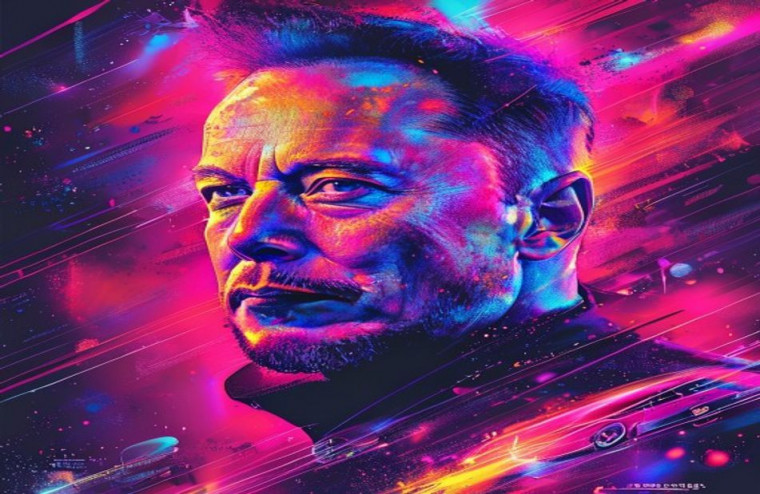 Elon Musk AI Wallpaper