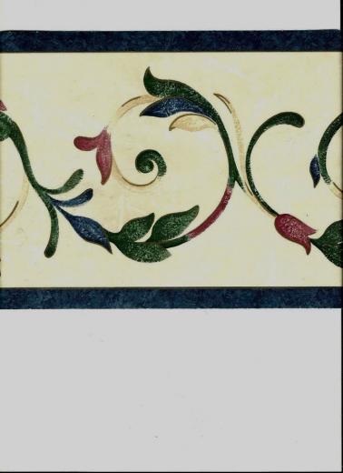 Free download Wallpaper Border Architectural Scroll Leaf Border