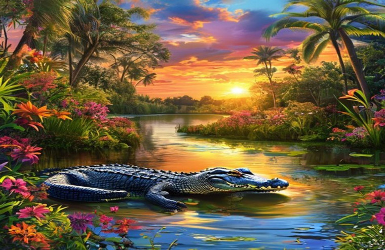 Florida Gator Screensavers And AI Wallpaper