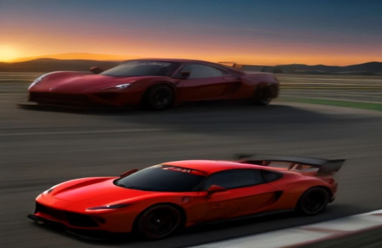 Race Car AI Wallpaper