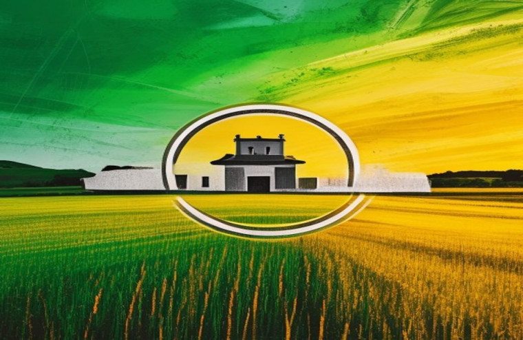 John Deere Logo AI Wallpaper