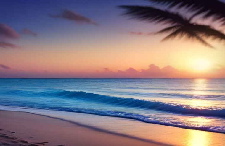 Beach AI Wallpaper HD