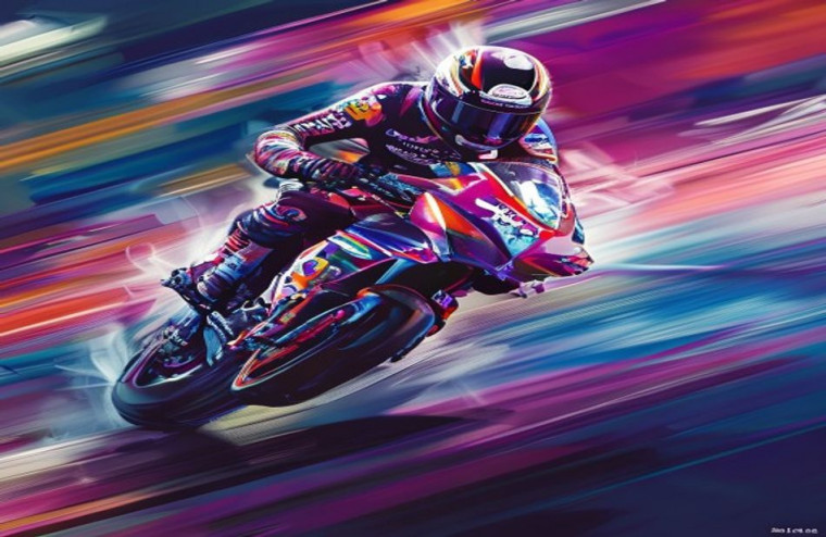 Marc Marquez AI Wallpaper