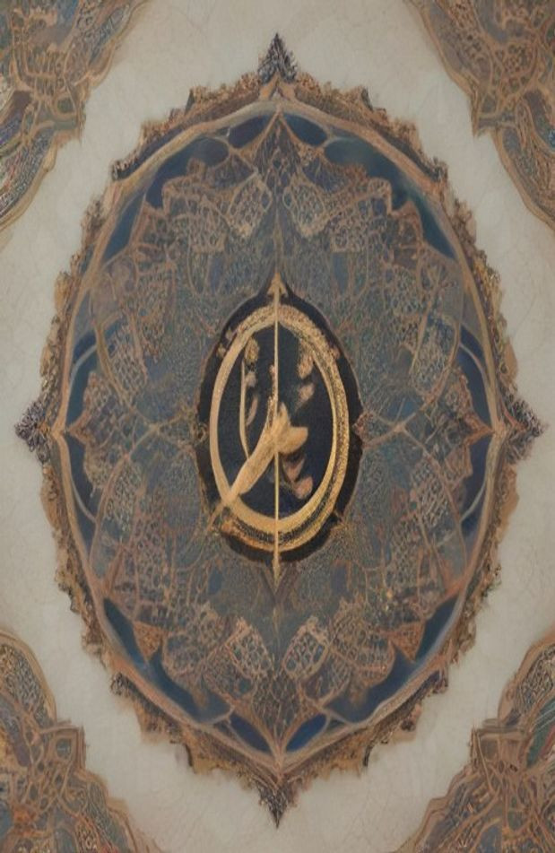 Kaligrafi Islam AI Wallpaper